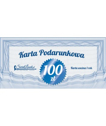 Karta podarunkowa 100 zł