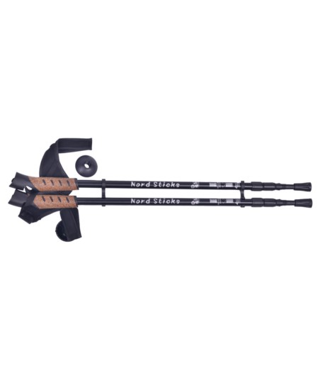 Kije Nordic Walking, czarne